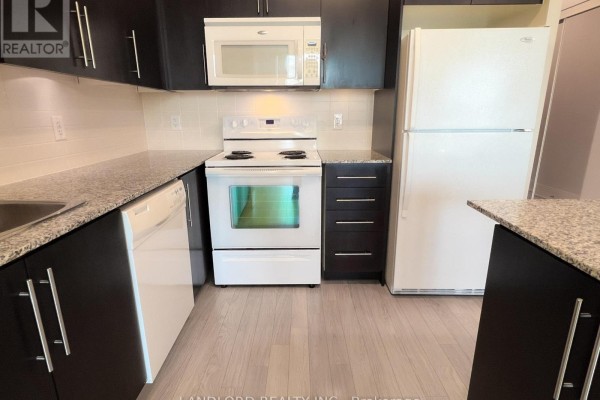 Kitchen - 1651 - 25 Viking Lane, Toronto, ON M9B0A1 Photo 3