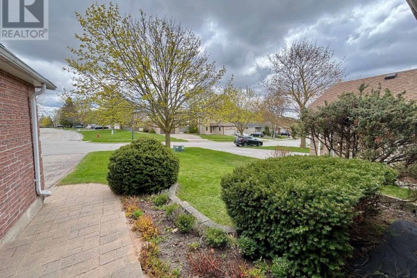 View from the side of the house looking down a suburban street. - 168 Willow Lane, Newmarket