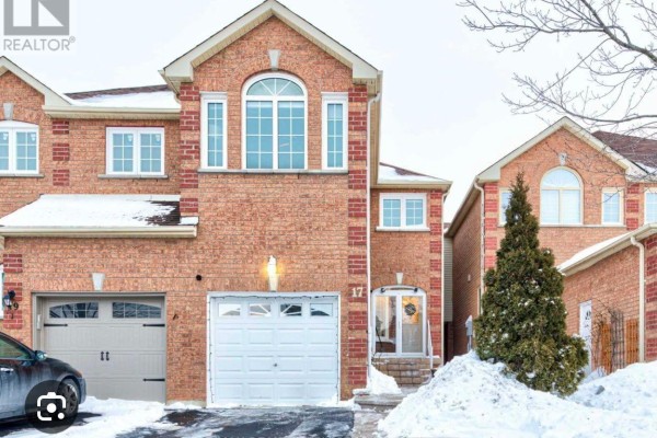 Residential for rent at 17 Piane Avenue, Brampton, ON - MLS® sLvAiC