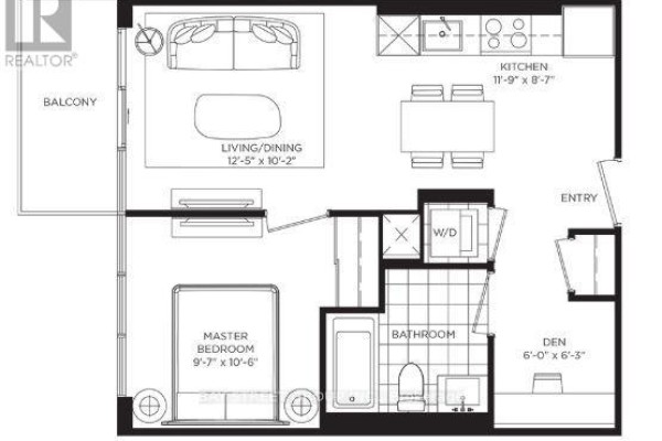 Dining room - 1717 - 4010 Eglinton Avenue W, Toronto, ON M9A0G5 Photo 2