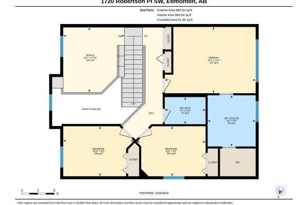 Family room - 1720 Robertson Pl Sw, Edmonton, AB T6W1H8 Photo 4