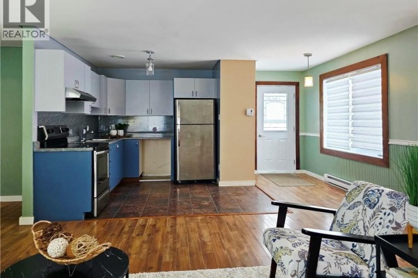 Kitchen area featuring dining space and natural light - 1737 Route 355, Sainte Rose