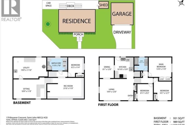 3pc Bathroom - 179 Boyaner Crescent, Saint John, NB E2J4C8 Photo 3