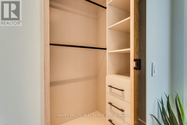 Walk-in closet with shelving and drawers - 179 Palmerston Avenue Toronto
