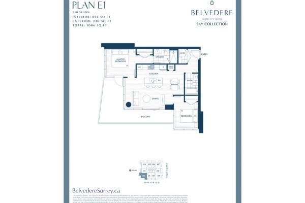 1802 9675 King George Boulevard, Surrey, BC, photo 2
