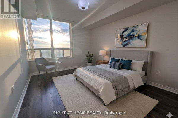 Primary Bedroom - 1808 - 55 Strathaven Drive, Mississauga, ON L5R4G9 Photo 4