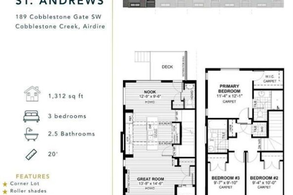 189 Cobblestone Gate Sw, Airdrie, AB, photo 2
