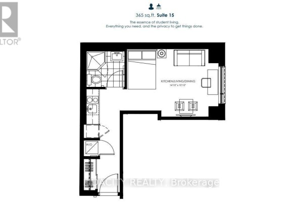 1915 - 105 Champagne Avenue S, Ottawa, ON K1S5E5 Photo 2