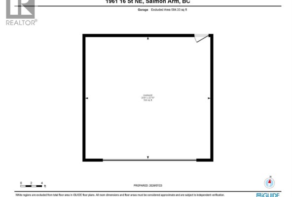 3pc Ensuite bath - 1961 16 Street Ne, Salmon Arm, BC V1E3Z8 Photo 4