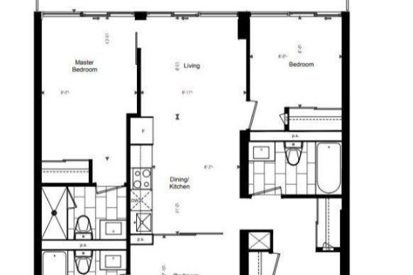 2003 E - 70 Princess Street, Toronto, ON M5A0X6 Photo 2