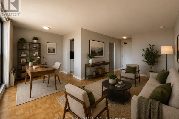 Eating area - 203 - 35 Confederation Drive, Toronto, ON M1G1A2 Photo 4
