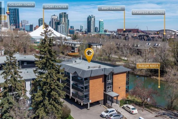 Kitchen - 206, 104 24 Avenue Sw, Calgary, AB T2S0J9 Photo 4