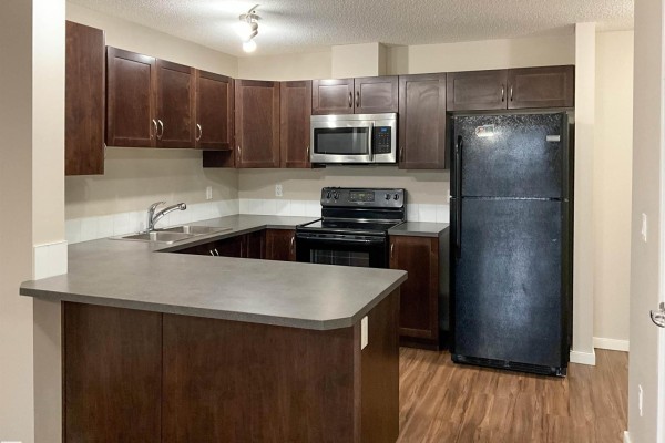 Kitchen - #207 392 Silver Berry Rd Nw, Edmonton, AB T6T0H1 Photo 2