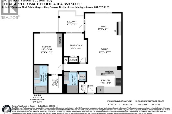 207 4783 Dawson Street, Burnaby, BC V5C0A8 Photo 5