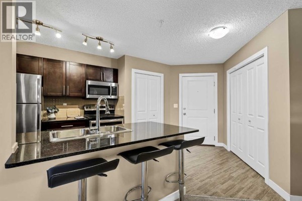 Kitchen - 209, 15 Saddlestone Way Ne, Calgary, AB T3J0S3 Photo 5
