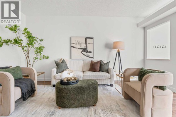 Living room - 21, 29 Springborough Boulevard Sw, Calgary, AB T2H5V7 Photo 5