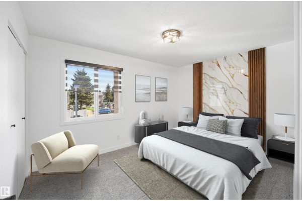 Primary Bedroom - 21 Lakewood Vg Nw, Edmonton, AB T6K2B3 Photo 4