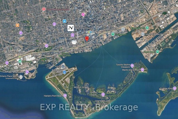 Bedroom - 2111 - 14 York Street, Toronto, ON M5J0B1 Photo 4