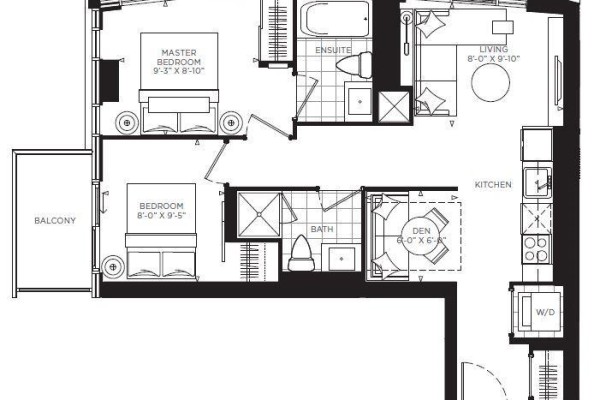 Living room - 2112 - 308 Jarvis Street, Toronto, ON M5B0E3 Photo 4