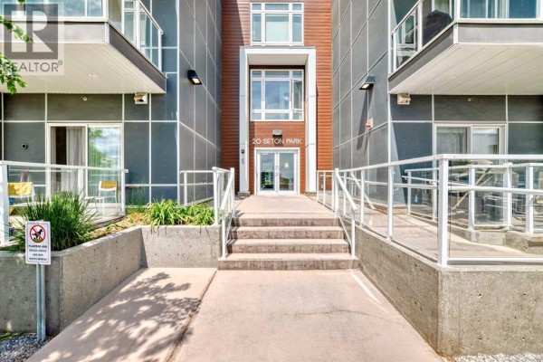 Primary Bedroom - 212, 20 Seton Park Se, Calgary, AB T3M2G2 Photo 3