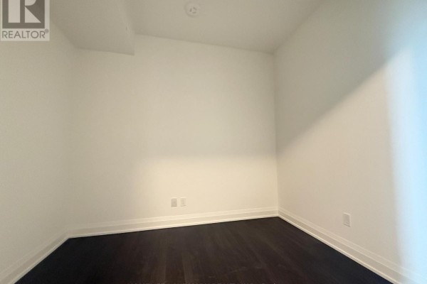 Bedroom with large window overlooking the cityscape and natural light - 2120 - 56 Andre De Grasse Street, Markham
