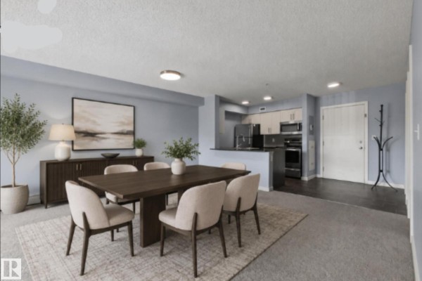 Dining room - #217 12045 22 Av Sw, Edmonton, AB T6W2Y2 Photo 2