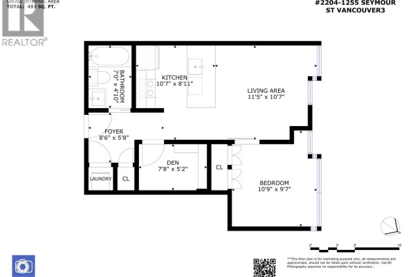 2204 1255 Seymour Street, Vancouver, BC V6B0H1 Photo 3