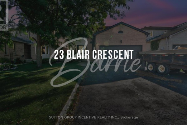 23 Blair Crescent, Barrie