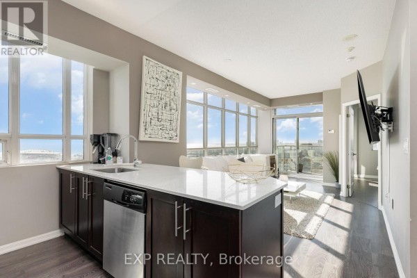 Kitchen - 2310 - 125 Western Battery Road, Toronto, ON M6K3R8 Photo 3