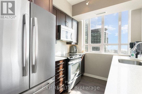 Primary Bedroom - 2310 - 125 Western Battery Road, Toronto, ON M6K3R8 Photo 5