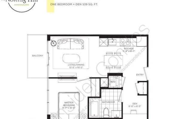 Kitchen - 2317 - 4010 Eglinton Avenue W, Toronto, ON M9P1A6 Photo 2