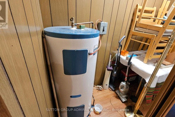 Water heater and cleaning supplies - 2392 Lakeshore Drive Ramara