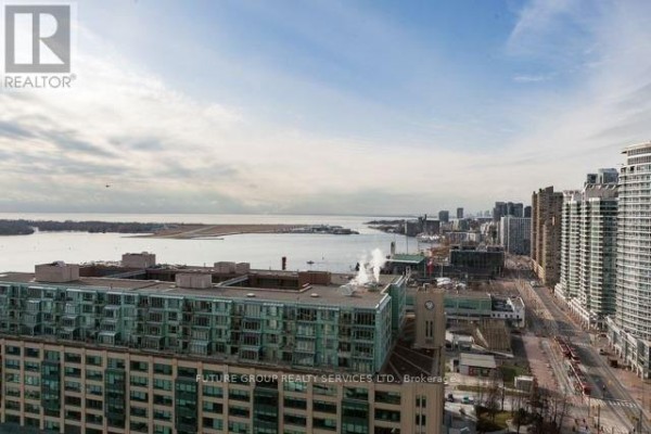 Bedroom - 2409 - 77 Harbour Square, Toronto, ON M5J2S2 Photo 2