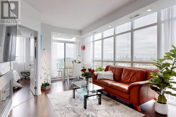 Primary Bedroom - 2415 - 125 Western Battery Road, Toronto, ON M6K3R8 Photo 4