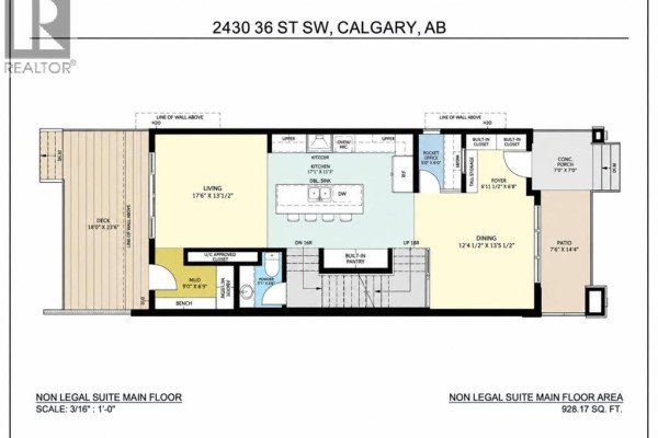 Dining room - 2428 36 Street Sw, Calgary, AB T3E2Z5 Photo 2