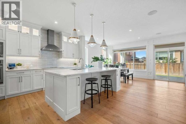 Kitchen - 244 Sandpiper Boulevard, Chestermere, AB T1X0Y5 Photo 4
