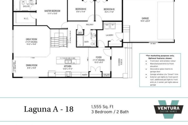 Great room - 246 Masters Avenue, West St Paul, MB R4A1A9 Photo 2