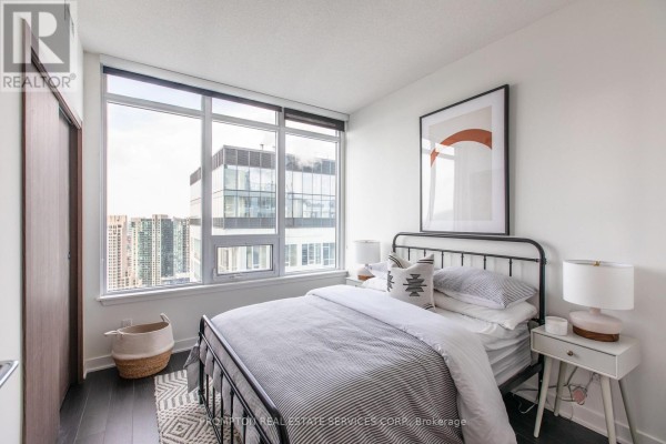 Bedroom - 2502 - 17 Bathurst Street, Toronto, ON M5V1A5 Photo 5