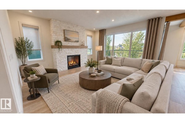 Family room - 26 Executive Wy N, St  Albert, AB T8N4G6 Photo 4