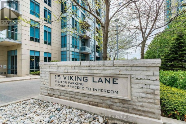 Kitchen - #2702 - 15 Viking Lane, Toronto, ON M9B0A4 Photo 2