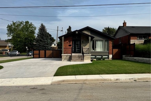 Compact white kitchen with light wood flooring, white cabinets, and stainless steel appliances. - 29 Battlefield Avenue Unit# 2, Stoney Creek