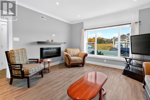 Living room/Fireplace - 29 Macmar Lane, Kelligrews, NL A1X0K5 Photo 4