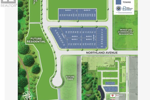 Site plan indicating future residential developments and layout of the area. - 295 West Side Road, Port Colborne