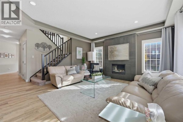 Living room - 3 Cooperstown Row Sw, Airdrie, AB T4B3T5 Photo 5