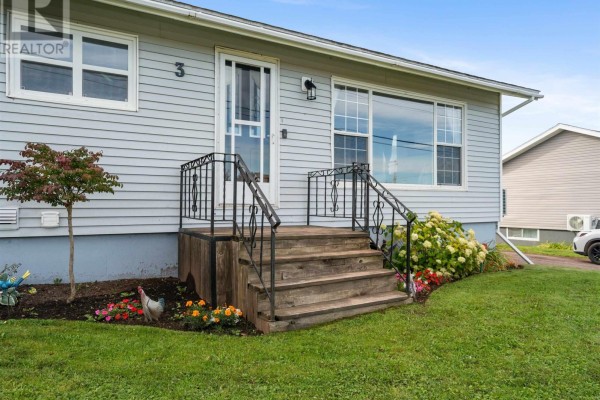 Detached garage with a single door and snow nearby - 3 Gilroy Street, Springhill