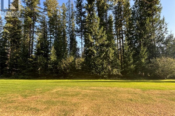 Wide view of a grassy field with a dense forest in the background. - 30 Lusk Lake Road Lot# 73, Enderby