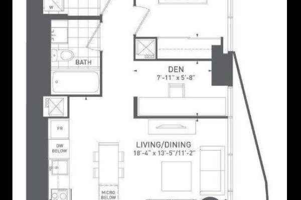 Dining room - 3007 - 88 Harbour Street, Toronto, ON M5J0C3 Photo 2