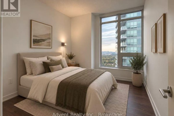 Primary Bedroom - 3008 - 121 Mcmahon Drive, Toronto, ON M2K0C1 Photo 4