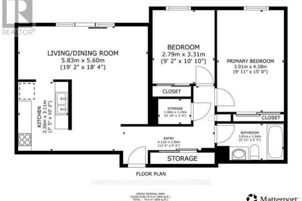 Bedroom 2 - 302 - 1103 Jalna Boulevard, London South, ON N6E2W8 Photo 2