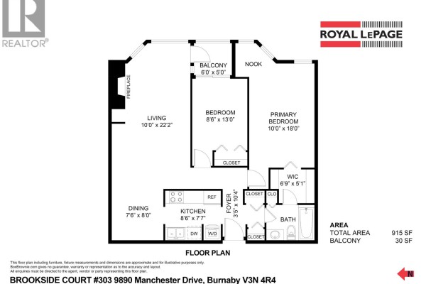 303 9890 Manchester Drive, Burnaby, BC V3N4R4 Photo 3